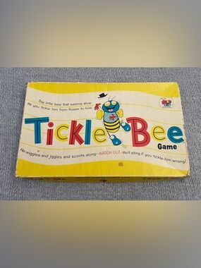 Vintage 1956 Tickle Bee Game Magnetic Maze by Schaper Toys - Complete